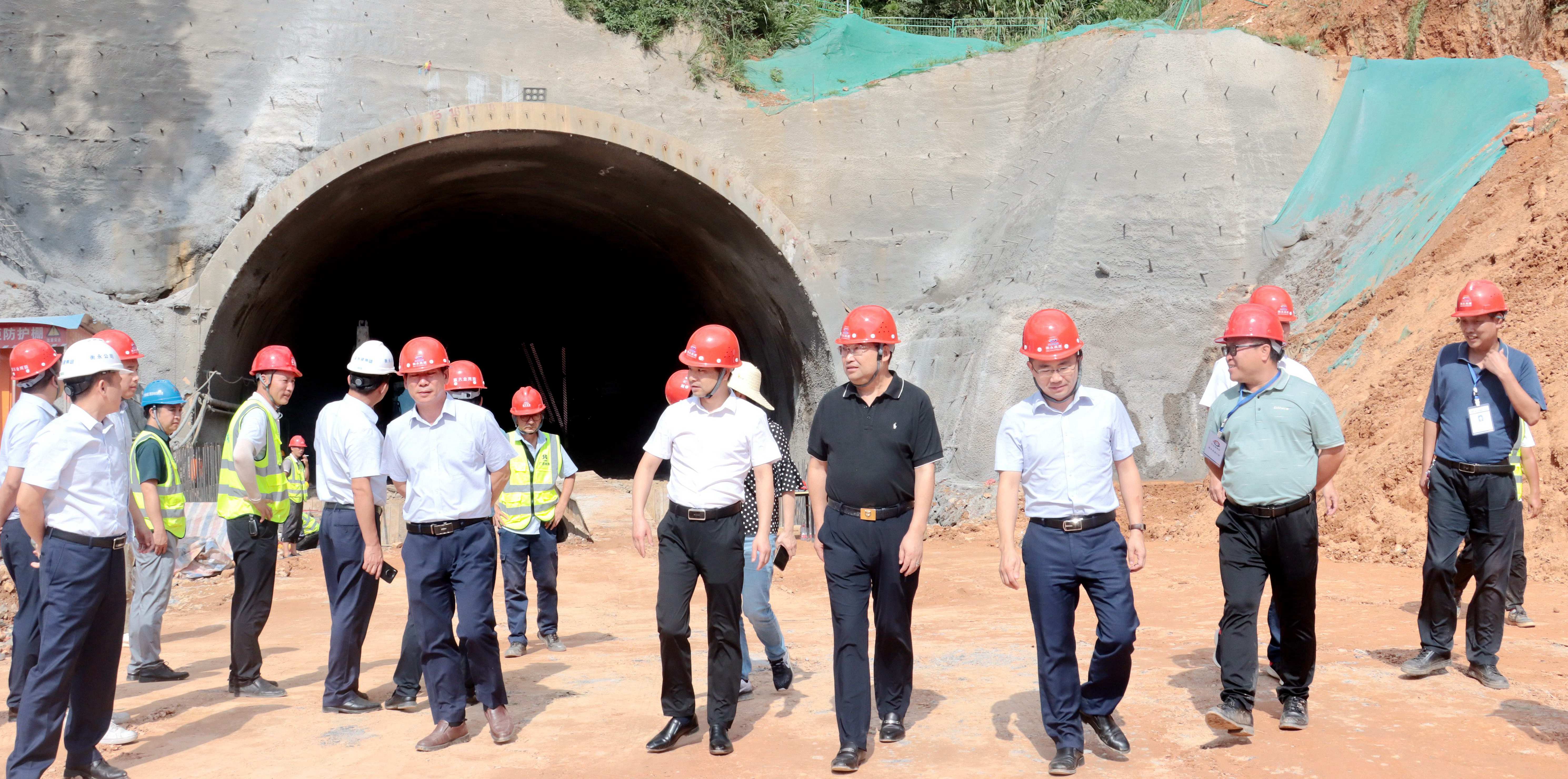 方联民督战衡永高速项目建设